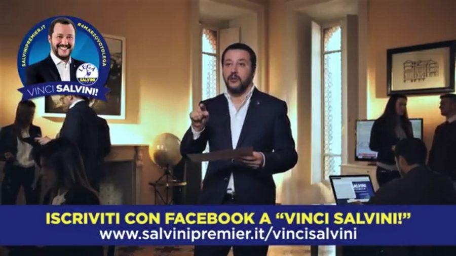 Contest Vinci chi vinci Salvini