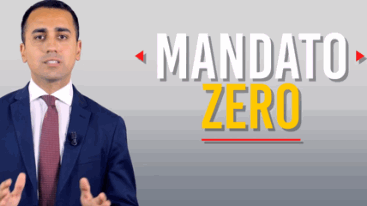 mandato zero Movimento 5 Stelle