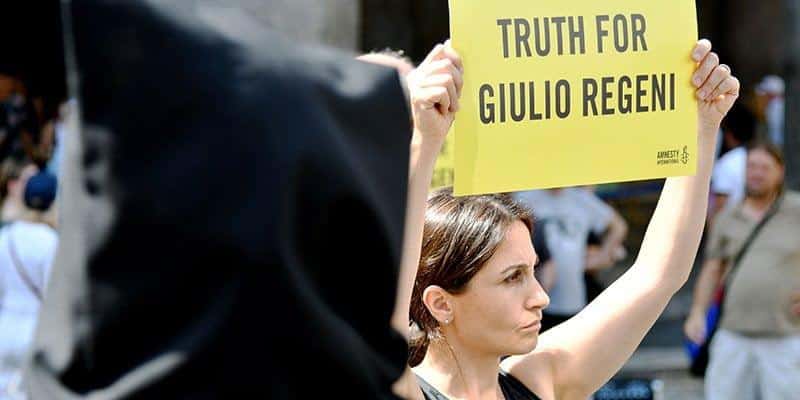 giulio regeni egitto