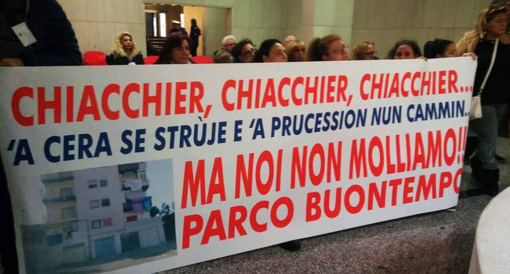 Comitato Parco Buontempo, la lotta politica