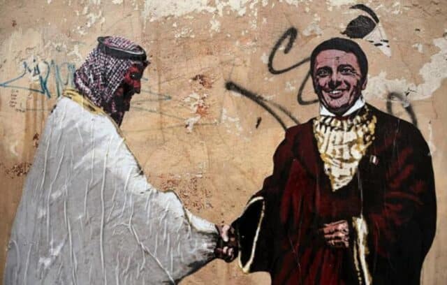 Matteo Renzi e Mohammed bin Salman