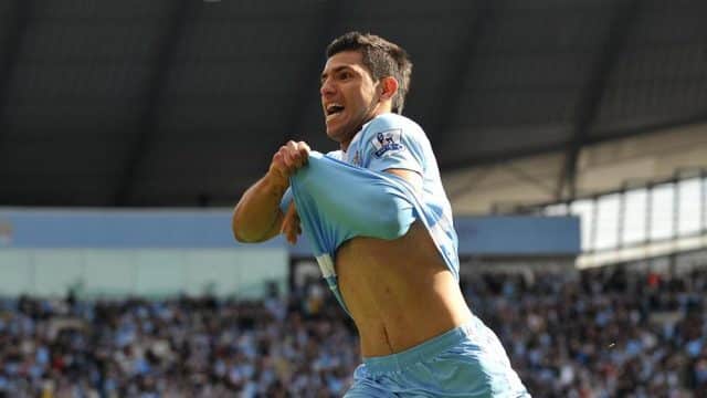 Agüero, Manchester City vs QPR