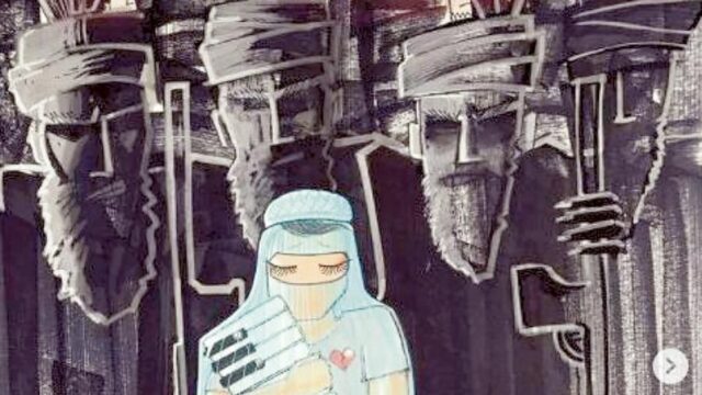 La speranza di Shamsia Hassani nei murales di Kabul La speranza di Shamsia Hassani nei murales di Kabul