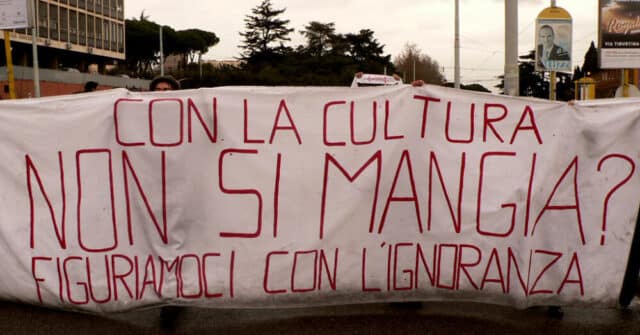 cultura Manifesto dei diritti e dei doveri culturali, il vorrei ma non posso della cultura