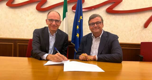 Sinistra, Letta, Calenda, Di Maio, Fratoianni