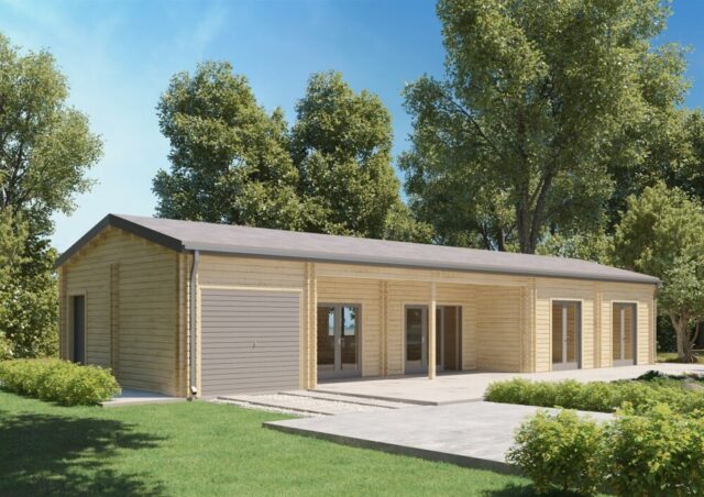 Costruzioni prefabbricate, casa in legno