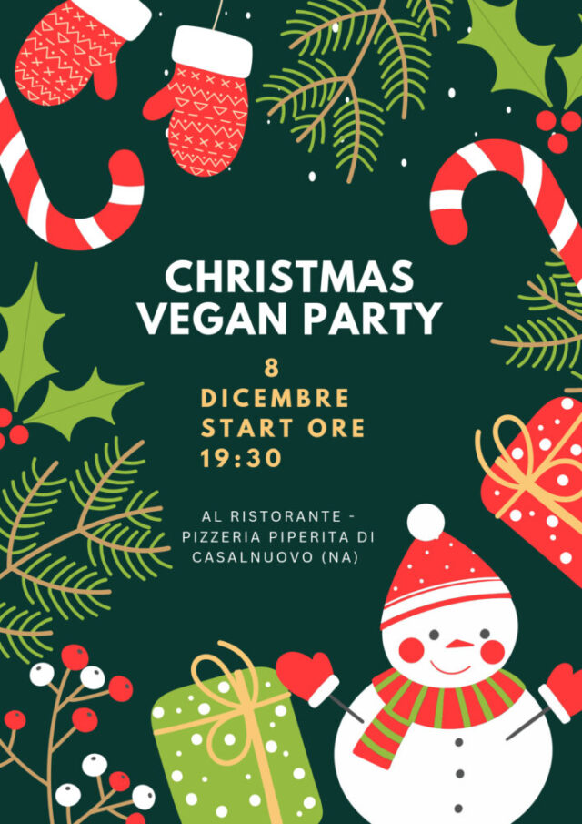 Le voci del “Christmas Vegan Party” al ristorante Piperita