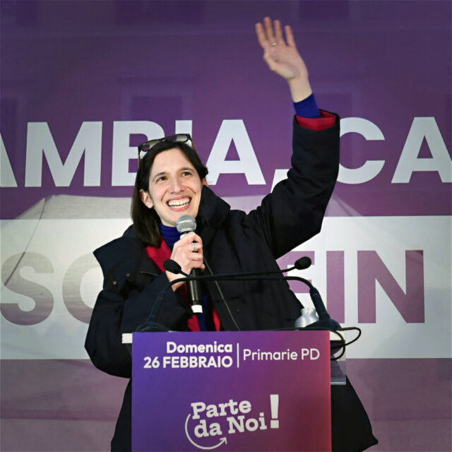 Elly Schlein segretaria Partito democratico (PD)