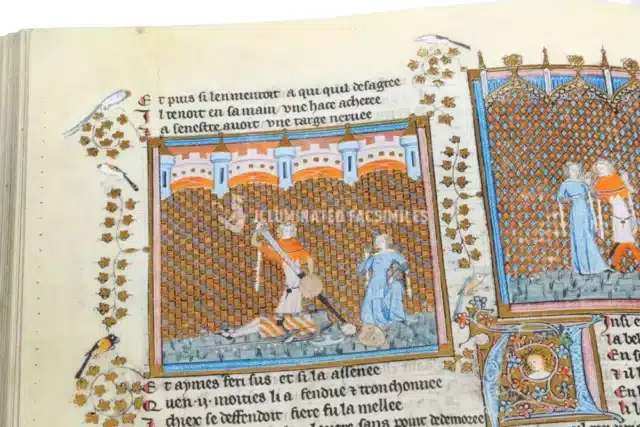 https://illuminatedfacsimiles.com/treccani/romanzo-di-alessandro-magno-viaggi-di-marco-polo/ Romanzo medievale