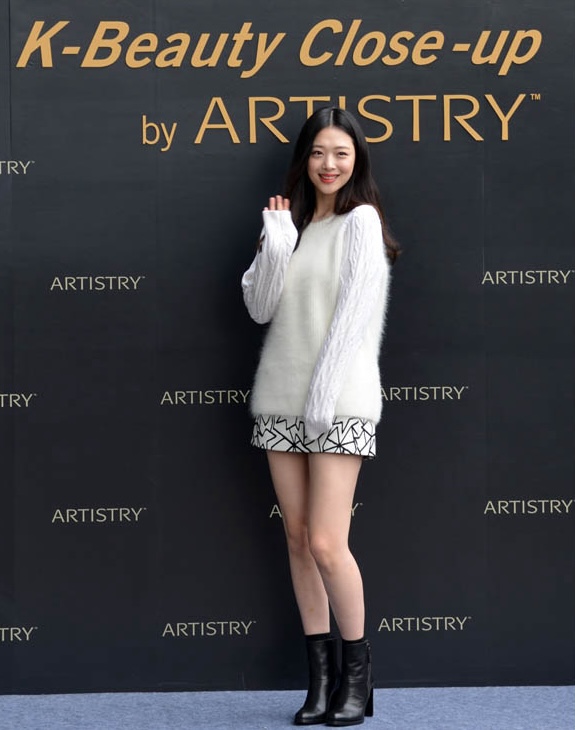 Sulli all'evento K-Beauty Close-Up di Artistry, il 30 settembre 2015