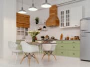 Cucina arredata eco-friendly