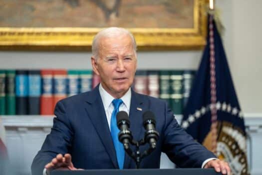 Joe Biden a una conferenza del 15 settembre 2023