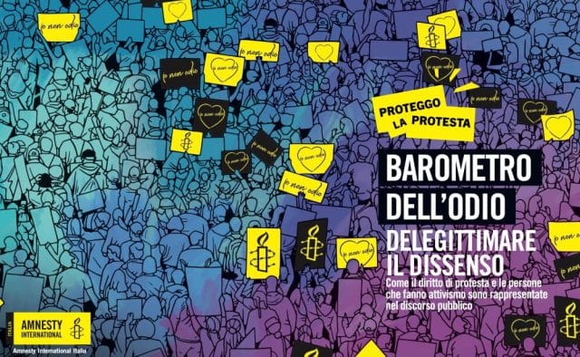 Barometro dell'odio (fonte immagine: amnesty.it)