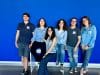 Il Team di Napples, i developer di Appiggy (da sinistra: Paul Yates, Benedetta Toledo, Alessia Barone, Maria Carmela Vitale, Matthew Andrea D'Alessio e Francesca De Nicola)