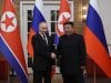 Vladimir Putin e Kim Jongun a un'incontro a Pyongyang il 19 giugno 2024