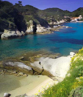Scorcio di un paesaggio dell'isola d'Elba