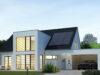 Villa con pannelli fotovoltaici
