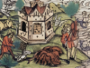 Illustrazione di Aristeo nella mitologia greca, associato al mito della bugonia, del 1517