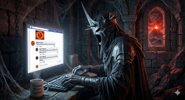 Un nazgul su Facebook