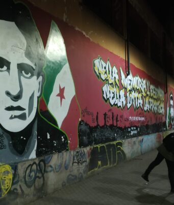 Torino Comune di Torino murales Dante di Nanni