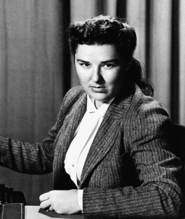 Grace_Metalious_(1957) Grace Metalious, autrice di Peyton Place
