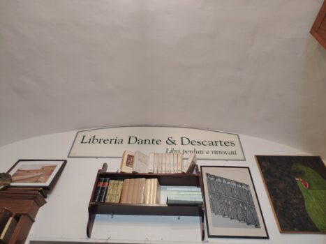 l'interno della libreria (fonte immagine: Simona Esposito)