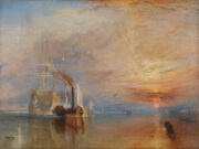 IA e cinema: l’Odissea di Nolan e l’Iliade di Musk La Fighting Temeraire rimorchiata verso il suo ultimo ormeggio per la demolizione. Dipinto di William Turner